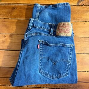 Levi's 505 Jeans Men's 40x30 (Fits 39x29) Classic Blue Denim Straight Fit Pants